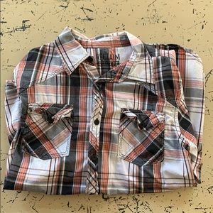 Reclaim button down long sleeve shirt